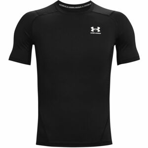 Under Armour HG ARMOUR COMP SS Férfi póló, fekete, méret