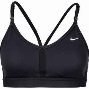 Nike DF INDY V-NECK BRA W Női sportmelltartó, fekete, méret