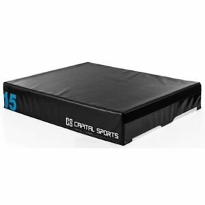 CAPITAL SPORTS ROOKSO SOFT JUMP BOX 15 CM Pliometrikus doboz, fekete, méret