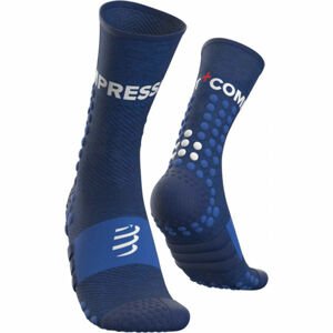 Compressport ULTRA TRAIL SOCKS Futózokni, kék, méret