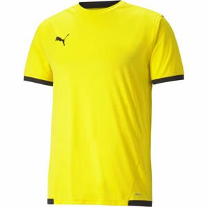 Puma TEAM LIGA JERSEY Férfi futballpóló, sárga, méret