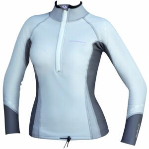 LAVACORE LC ELITE SHIRT LONG SLEEVE Hosszú ujjú merinó felső vízi sportokhoz, szürke, méret