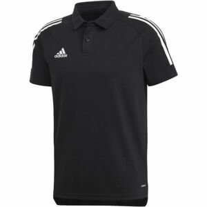 adidas CON20 POLO Férfi galléros póló, fekete, méret