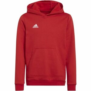 adidas ENT22 HOODY Y Junior futball pulóver, piros, méret