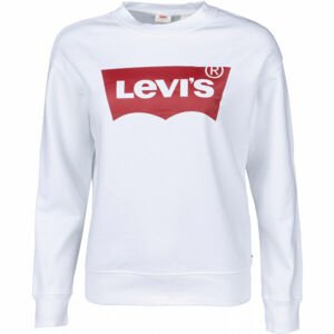 Levi's® GRAPHIC STANDARD CREW Női pulóver, fehér, méret