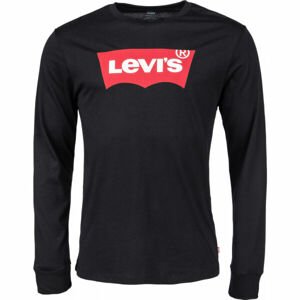 Levi's® LS STD GRAPHIC TEE Férfi hosszú ujjú felső, fekete, méret