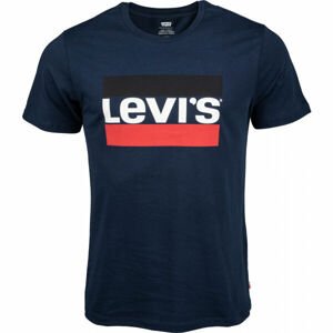 Levi's® SPORTSWEAR LOGO GRAPHIC Férfi póló, sötétkék, méret