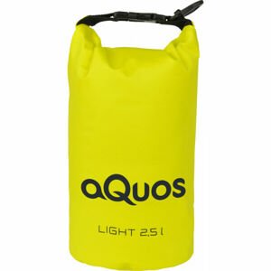 AQUOS LT DRY BAG 2,5L Vízhatlan zsák telefonzsebbel, sárga, méret