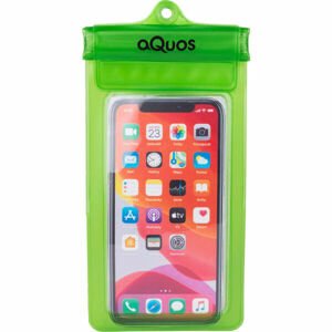AQUOS PHONE DRY BAG Vízálló telefontok, zöld, méret