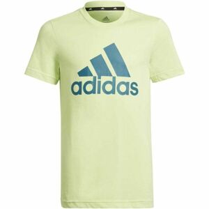 adidas BL T Fiú póló, világoszöld, méret