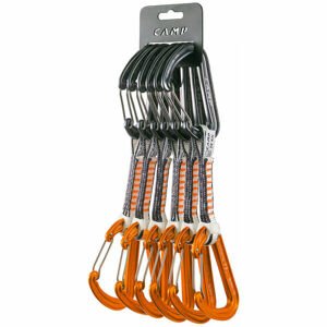 CAMP PHOTON WIRE EXPRESS KS DYNEEMA 11cm 6 PACK Expressz szett, narancssárga, méret