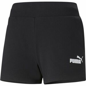 Puma ESS 4 SWEATS TR Női rövidnadrág, fekete, méret