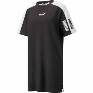 Puma POWER COLORBLOCK TEE DRESS TR Női ruha, fekete, méret