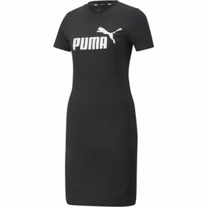 Puma ESS SLIM TEE DRESS Női ruha, fekete, méret