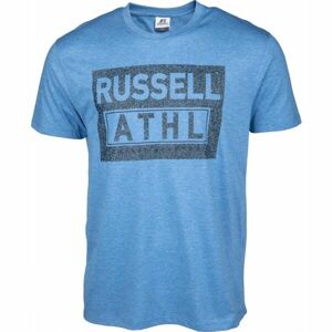 Russell Athletic FRAMED Férfi póló, kék, méret