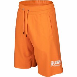 Russell Athletic CIRCLE RAW SHORT Férfi rövidnadrág, narancssárga, méret