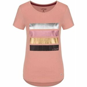 Loap BANDA Női póló, rózsaszín, méret