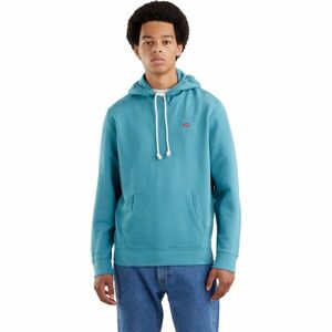 Levi's® NEW ORIGINAL HOODIE CORE Férfi  pulóver, türkiz, méret