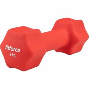 Fitforce FDBN 2 KG Kézi súlyzó, piros, méret