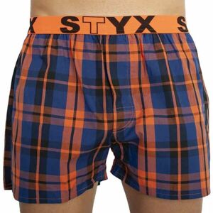 Styx MEN'S BOXERS SHORTS SPORTS RUBBER Férfi alsó, sötétkék, méret