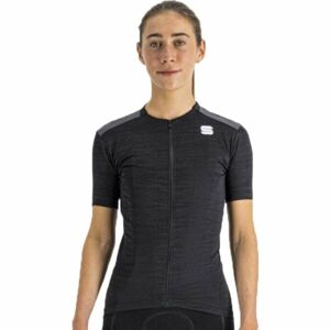 Sportful KELLY W SHORT SLEEVE JERSEY Női kerékpáros mez, fekete, méret