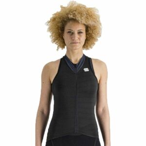 Sportful KELLY W SLEEVELESS JERSEY Női kerékpáros ujjatlan felső, fekete, méret