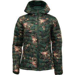 Columbia POWDER LITE HOODED JACKET Női kabát, sötétzöld, méret