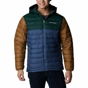 Columbia POWDER LITE HOODED JACKET Férfi kabát, kék, méret