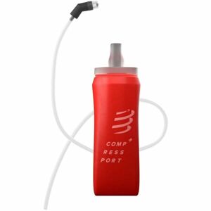 Compressport ERGOFLASK 500ML + TUBE Sportkulacs, piros, méret