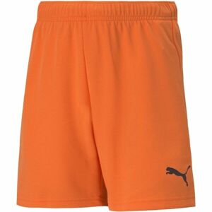 Puma TEAMRISE SHORT JR Junior rövidnadrág, narancssárga, méret