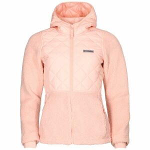 Columbia CRESTED PEAK FULL ZIP Női kabát, rózsaszín, méret