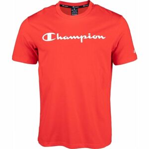 Champion CREWNECK T-SHIRT Férfi póló, piros, méret