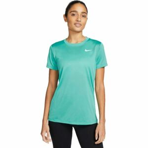 Nike DRI-FIT LEGEND Női edzőpóló, türkiz, méret