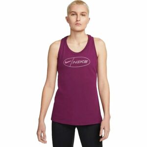 Nike DF TANK ICON CLASH W Női top, bordó, méret