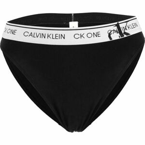 Calvin Klein FADED GLORY-HIGH LEG TANGA Női alsó, fekete, méret