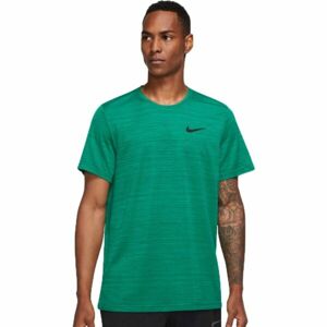 Nike DRI-FIT SUPERSET Férfi póló edzéshez, sötétzöld, méret