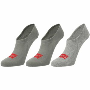 Levi's® FOOTIE HIGH RISE BATWING LOGO 3P Zokni, szürke, méret