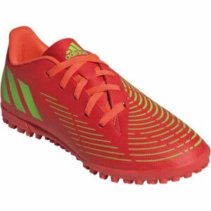 adidas PREDATOR EDGE.4 TF J Gyerek műfüves futballcipő, piros, méret 38 2/3