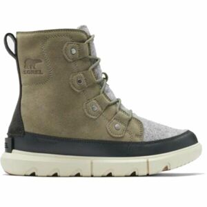 Sorel EXPLORER II JOAN F Női téli cipő, khaki, méret 38.5