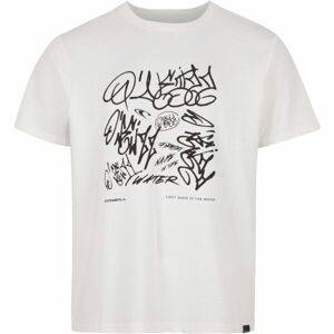 O'Neill GRAFFITI T-SHIRT Férfi póló, fehér, méret