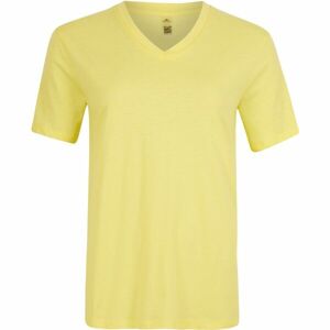 O'Neill ESSENTIALS V-NECK T-SHIRT Női póló, sárga, méret