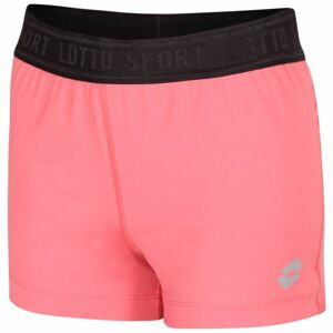 Lotto RUN FIT W SHORT TIGHT Női rövidnadrág sportoláshoz, rózsaszín, méret