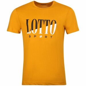 Lotto TEE SUPRA VI Férfi póló, sárga, méret