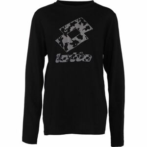 Lotto SMART B IV TEE LS Fiú felső, fekete, méret