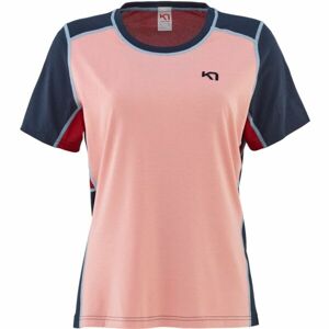 KARI TRAA SANNE HIKING TEE Női sportpóló, rózsaszín, méret
