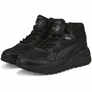 Puma X-RAY SPEED MID WTR JR Fiú cipő, fekete, méret 35.5