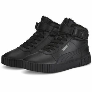 Puma CARINA 2.0 MID WTR Női téli teniszcipő, fekete, méret 40.5