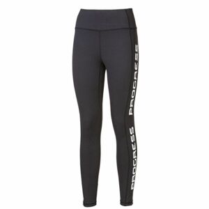 PROGRESS CANNIA Női fitnesz legging, fekete, méret