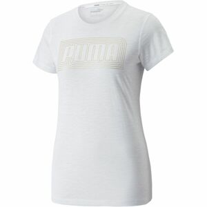 Puma PERFORMANCE LOGO FILL TEE REC Q4 Női póló, fehér, méret