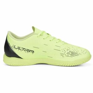 Puma ULTRA PLAY IT JR Gyerek teremcipő, világoszöld, méret 35.5